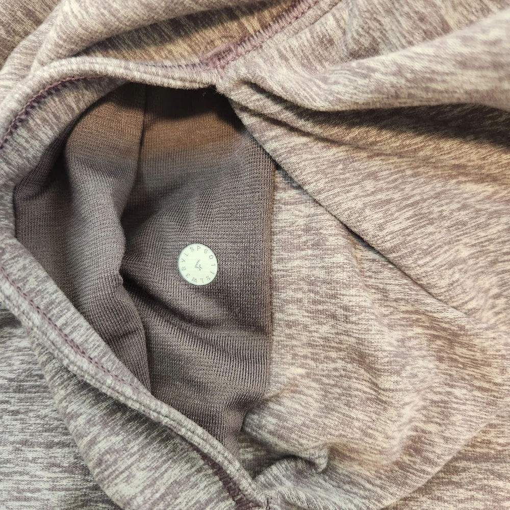 Lululemon Rulu Rally Wrap Jacket Heathered Graphite Purple Size 4 - Picture 5 of 7